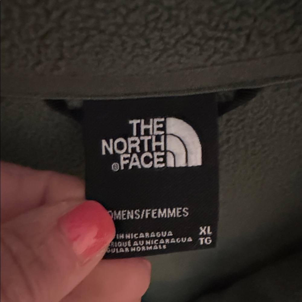 The North Face Olive and Black Performance Jacket - Picture 2 of 5